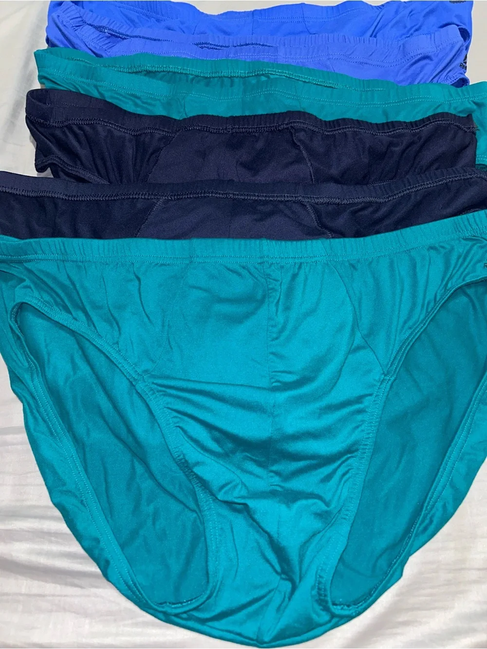 Men's New 3XL Reebok 6 Pack of Briefs Performance Underwear